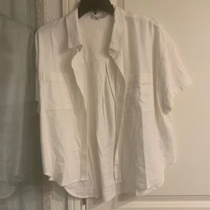 Madewell Short Sleeve Shirt Size Large